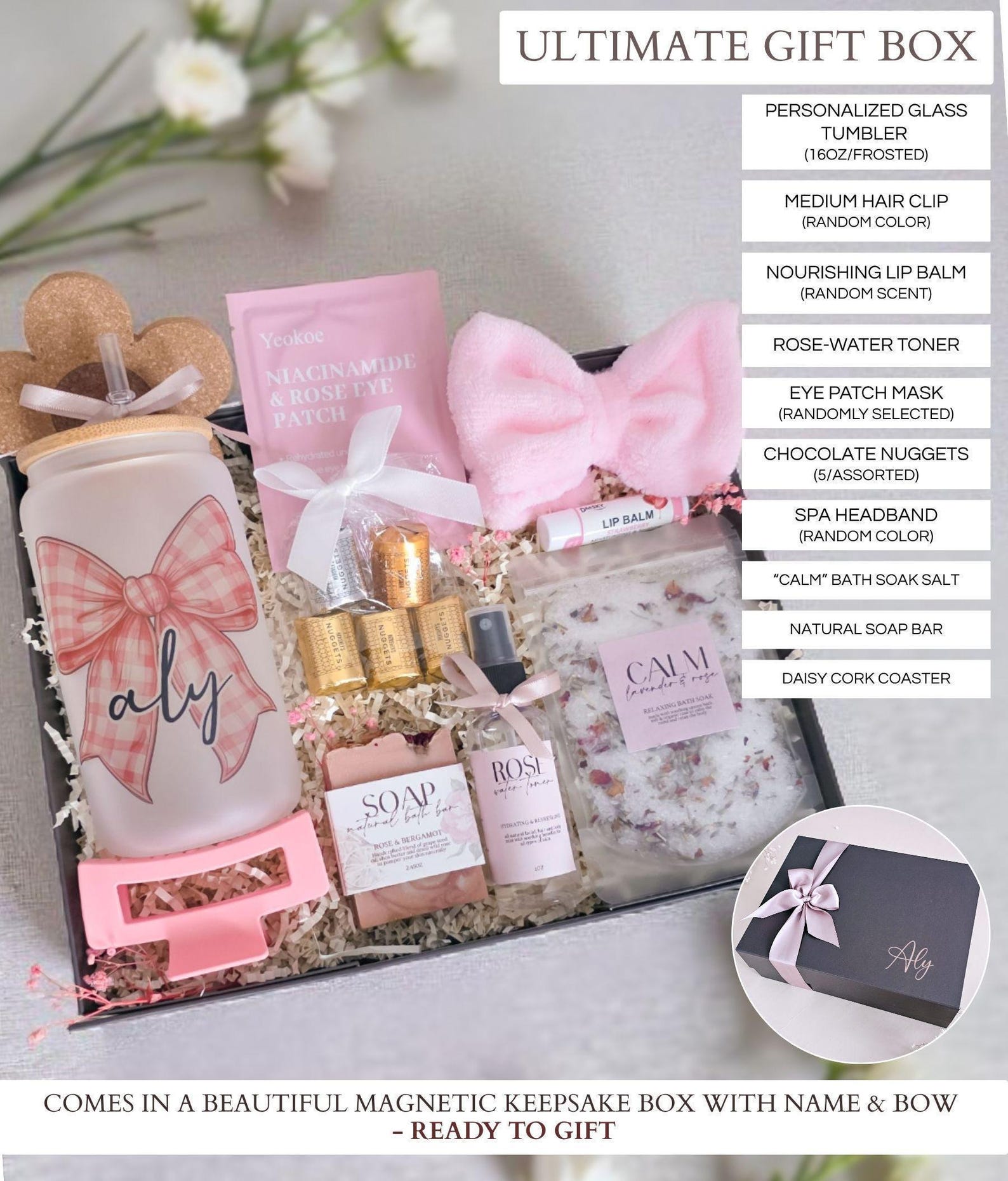 Birthday Girl Gift Box for Best Friend Birthday Spa Set Bestie Gift ...