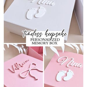 Custom Magnetic Box for Men Personalized Name Gift Luxury Box with Lid Groomsmen Proposal for Him Birthday Present Husband Empty Box Son image 12