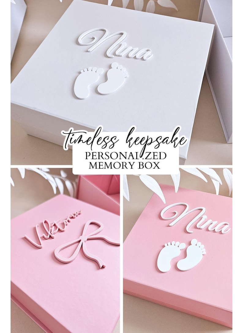 Custom Magnetic Box for Men Personalized Name Gift Luxury Box with Lid Groomsmen Proposal for Him Birthday Present Husband Empty Box Son image 12