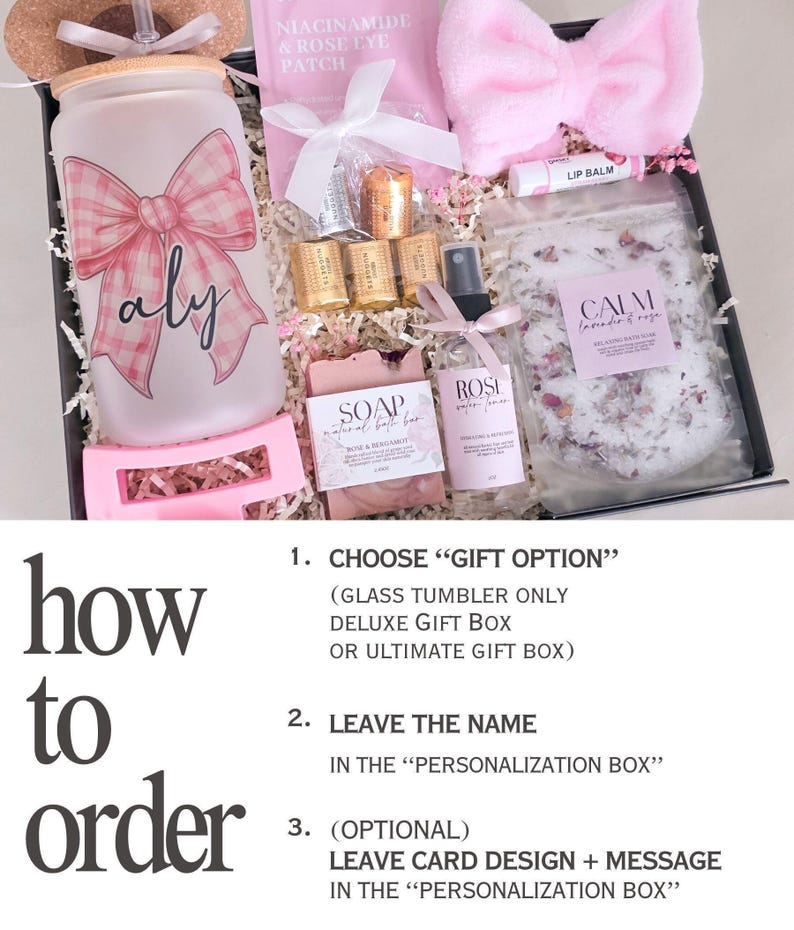 Birthday Girl Gift Box for Best Friend Birthday Spa Set Bestie Gift ...