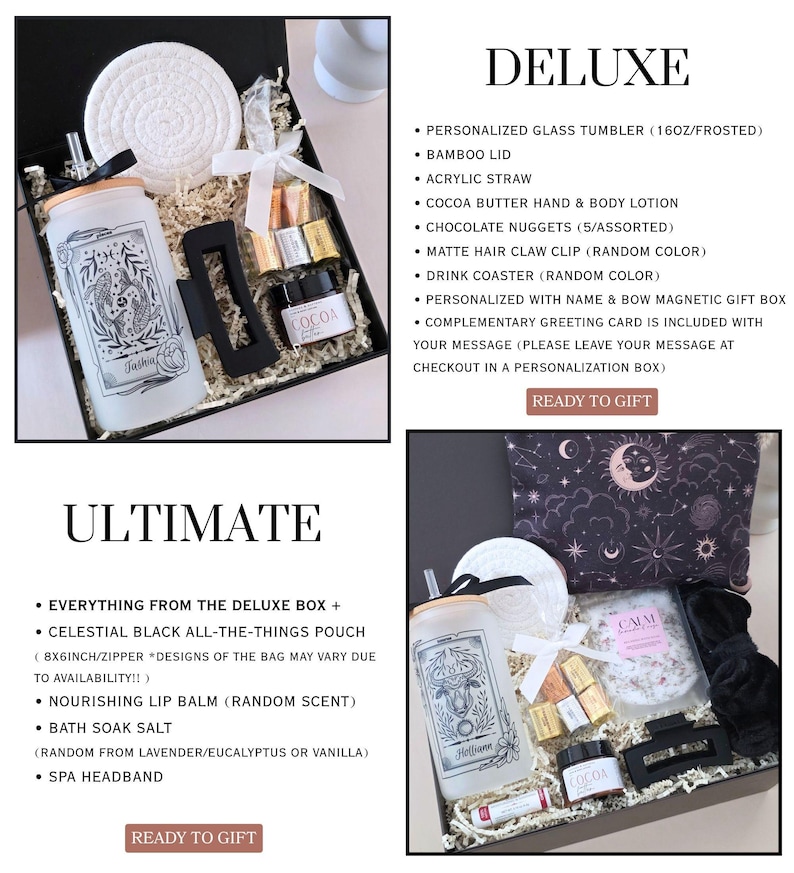 Horoscope Gift Box Personalized Self-Care Package Birthday Present Scorpio Gift Set Virgo Gift Gemini Astrology Gift Libra Gift Celestial afbeelding 4