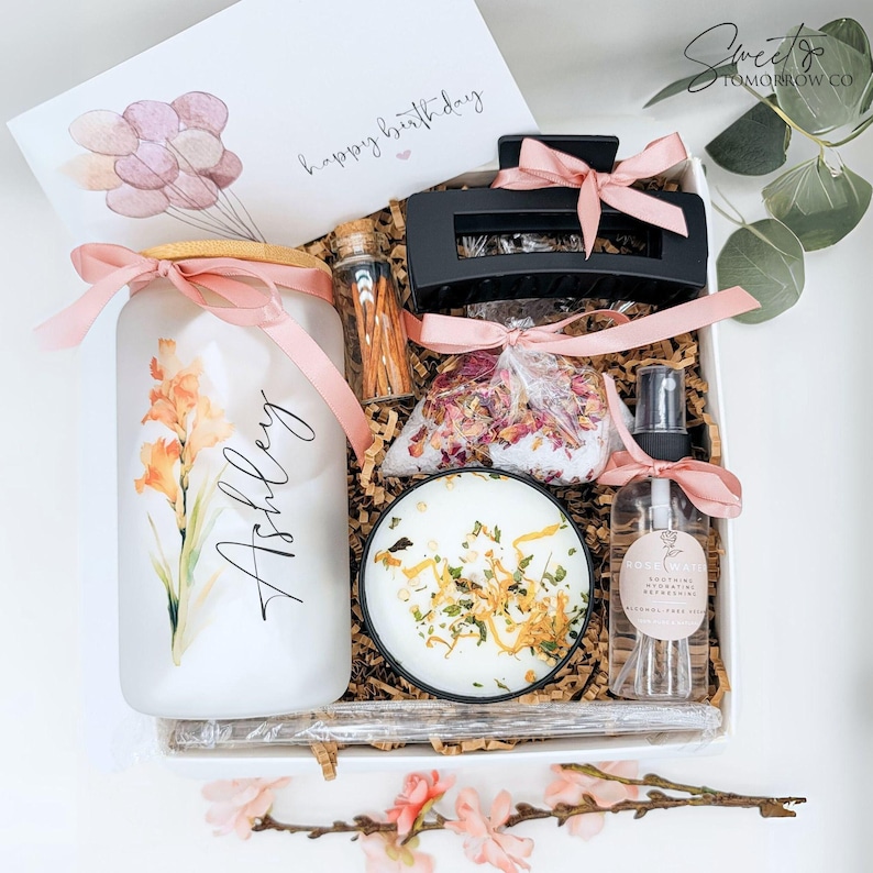 birthday selfcare gift box