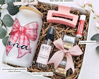 Cheer up Gift Box for Her Personalized Birthday Basket for Girl