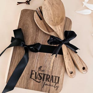 Personalized Board New Home Gift Welcoming Closure Day Realtor Gift Custom Last Name Gift New Couple Move In 1st House Gift Family Establish