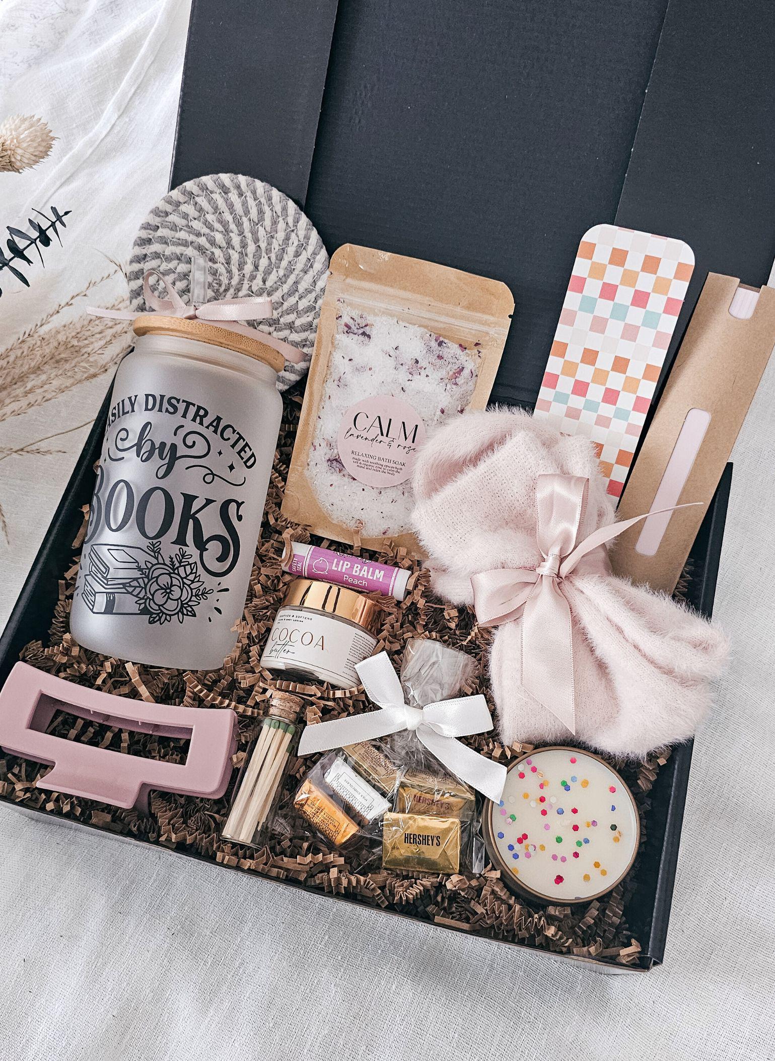 Gift for Reader Women Book Lover Gift Box Bookish Gift Basket Book