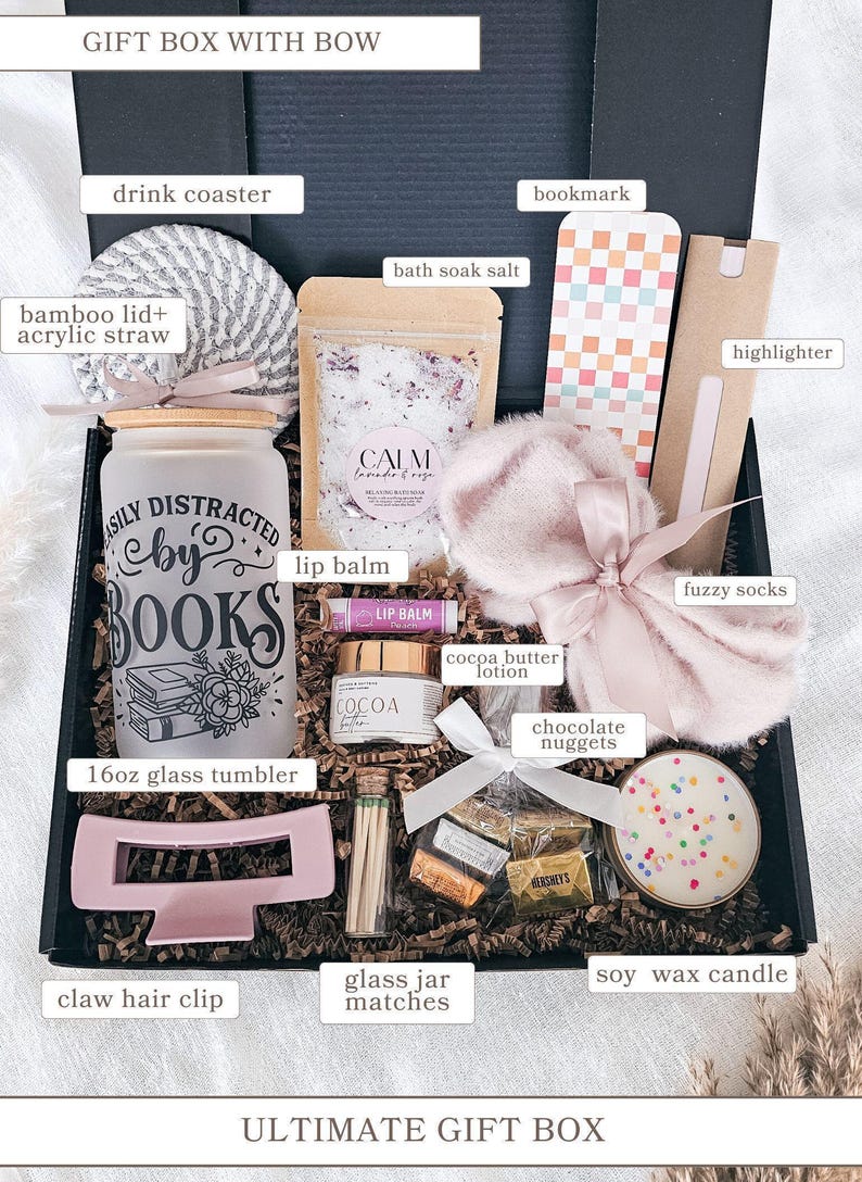the ultimate gift box is packed with various items