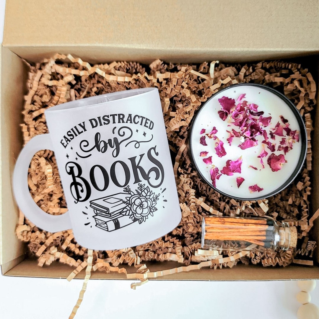 Book Lover Gift Box for Book Lovers Gift Basket Bookish Friend Mug Gift