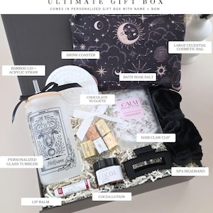 Horoscope Gift Box Personalized Self-Care Package Birthday Present Scorpio Gift Set Virgo Gift Gemini Astrology Gift Libra Gift Celestial Ultimate Gift Box