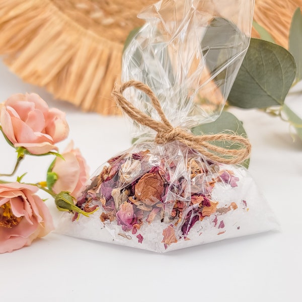 Relaxing Bath Salts Lavender & Rose Add-on to Gift Box