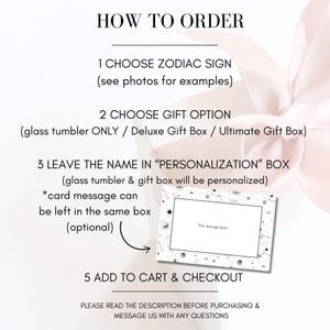 Horoscope Gift Box Personalized Self-Care Package Birthday Present Scorpio Gift Set Virgo Gift Gemini Astrology Gift Libra Gift Celestial afbeelding 12