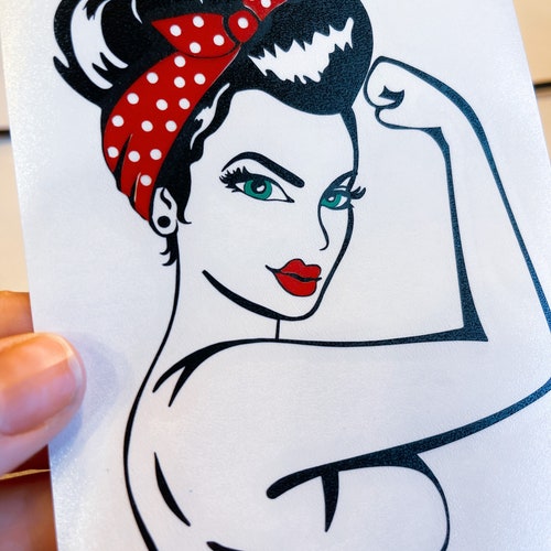 Rosie the Riveter Decal Rosie the Riveter Bumper Sticker - Etsy