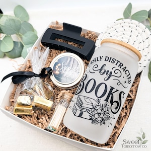 Book Lover Gift Box Birthday Gift for Bookish Friend Mug Custom Christmas Gift Box for Friend Book nerd Gift Basket Reader Gift Box for her
