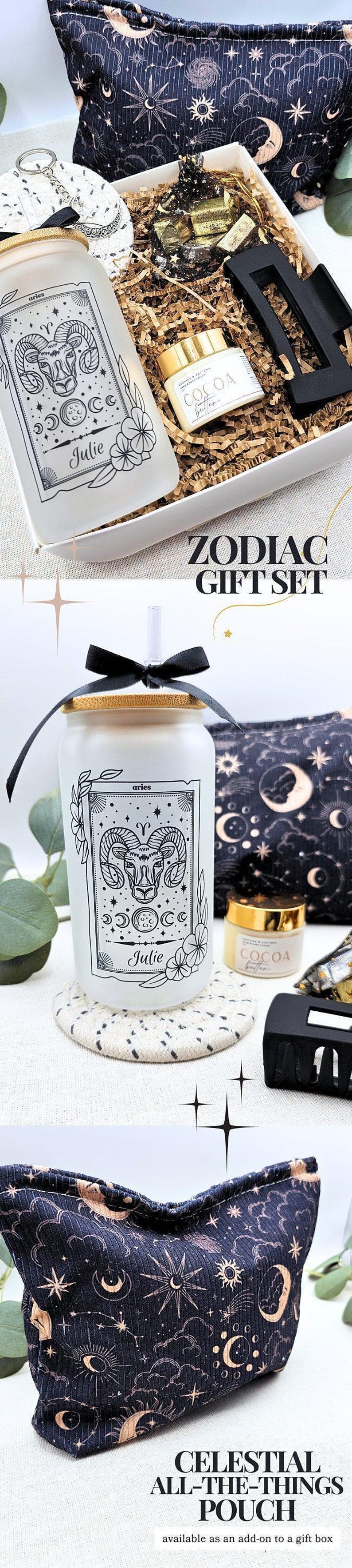 Horoscope Gift Box Personalized Self-Care Package Birthday Present Scorpio Gift Set Virgo Gift Gemini Astrology Gift Libra Gift Celestial afbeelding 13