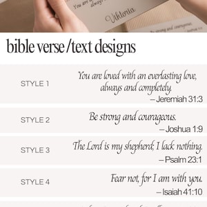 Personalized Bible Study Prayer Journal Christian Gift for Her Custom Name Devotional Notebook Faith Birthday Gift Friend Confirmation Book Bild 7