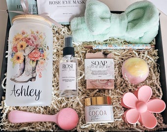 Teens Spa Set Skincare Gift Basket for Teen Girl 15 Year Old Gift Box Birthday Box for 13 year old Girl Country Girl Fashion Young Woman Set