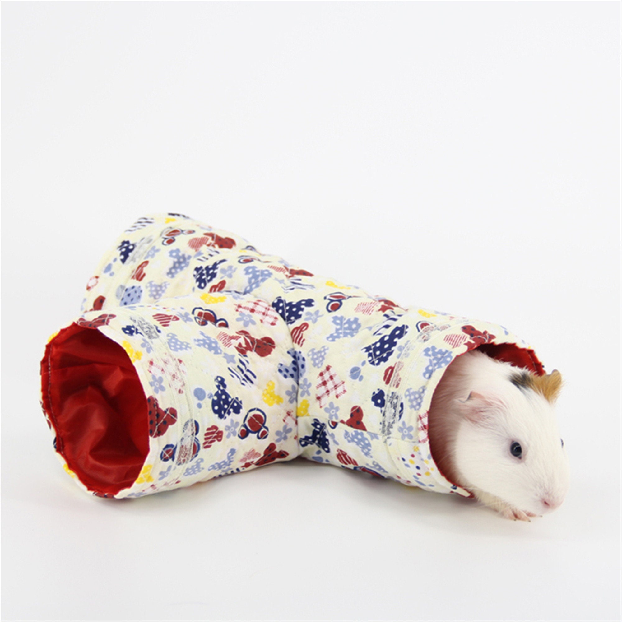 Small Animal Play Tunnel Collapsible Pet Toy Tunnel for Etsy