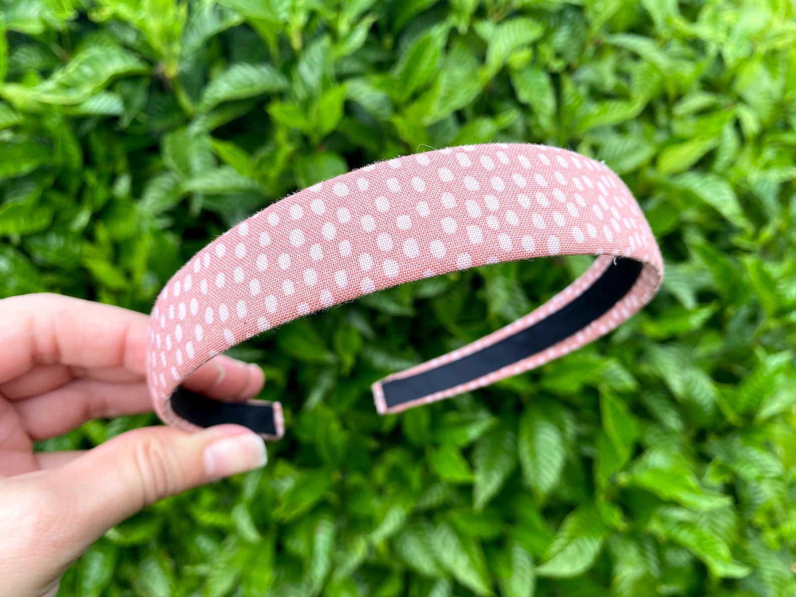 Fabric Covered Headband. Vintage Style Fabric. Headband for Etsy