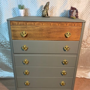 NOW SOLD Harris Lebus 5 drawer chest of drawers