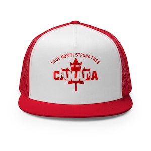 Red Maple Leaf Canada Hat