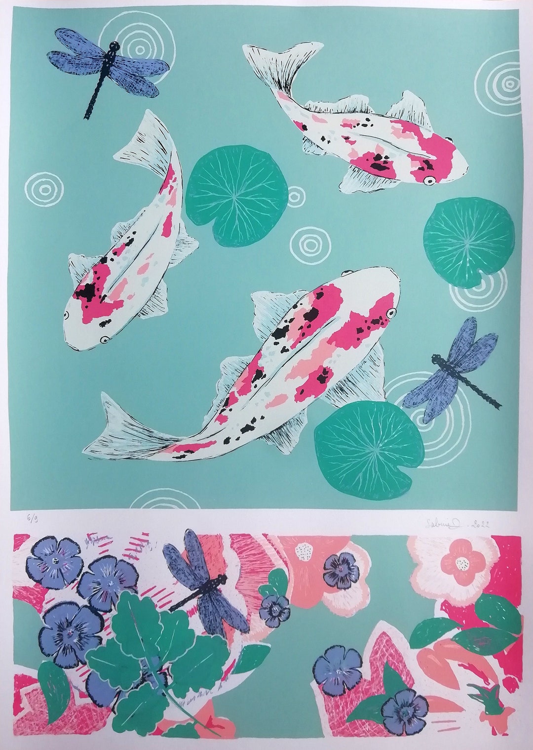 Fish Screen Printing - Etsy