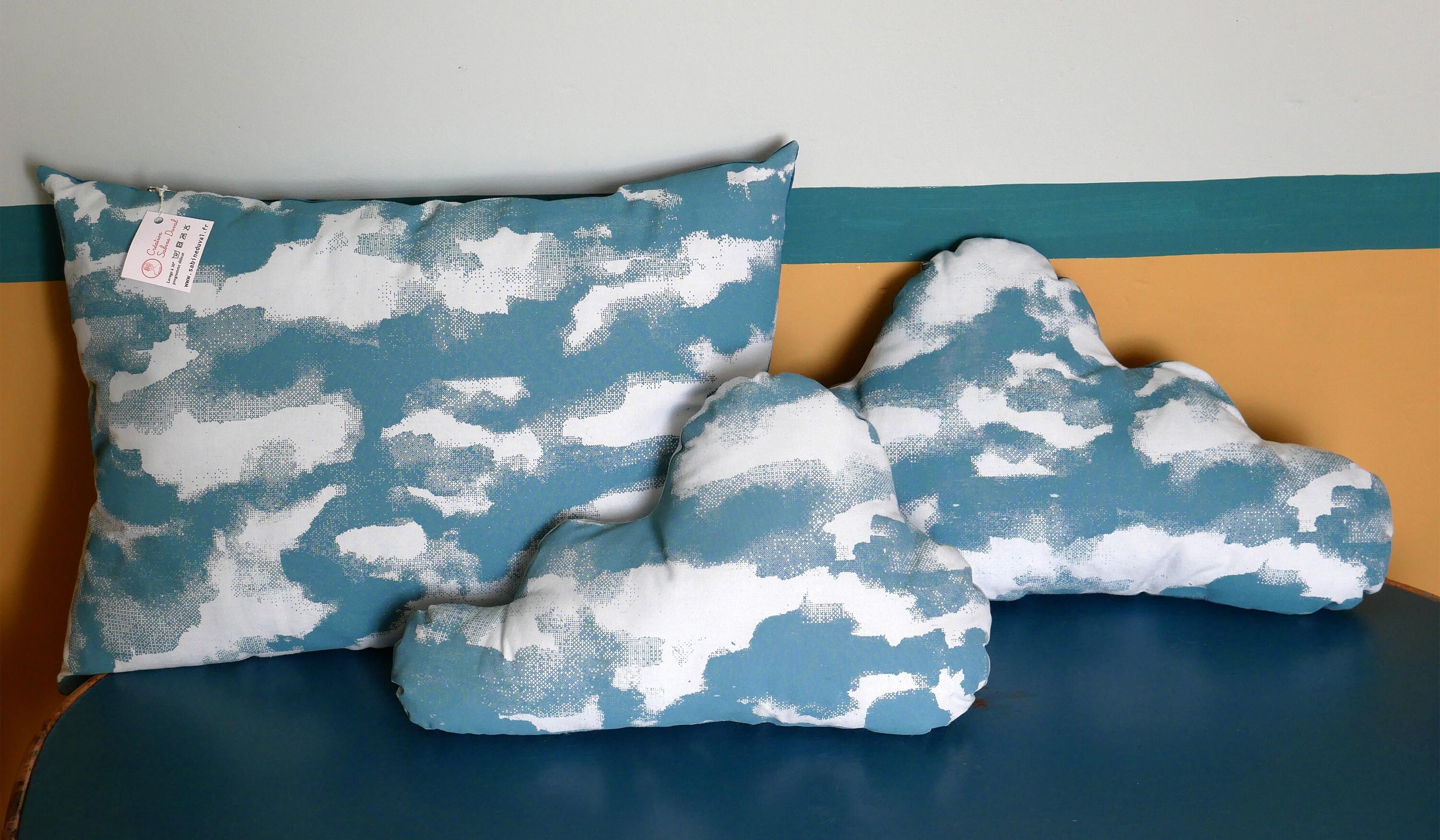 Coussin Sérigraphié Petit Nuage