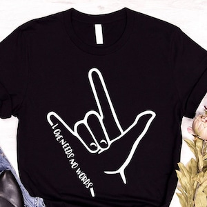 ASL Awareness Shirt, ASL Gifts, ASL Shirt, Be Kind T-Shirt, Asl Support Graphic Tees, Kindness Shirt, Language T-Shirt, Hand Sign Shirt