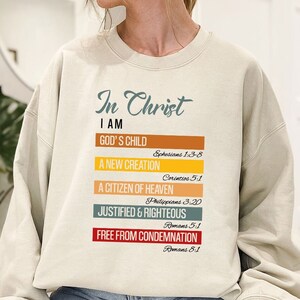 Vintage Bible Verse Sweatshirt: Christian Scripture, Religious Gift