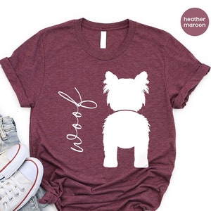 Dog Graphic Tees for Dog Owners, Gifts for Dog Mom, Cute Terrier Shirts for Dog Mom, Westie Terrier Dog Birthday Shirt, Dog Gifts for Her