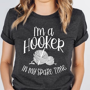 Funny Knit And Crochet T-Shirt Knitter Crocheter Gift Funny Knit And Crochet T-Shirt Knitter Crocheter Gift