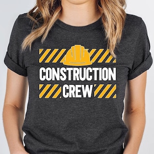 Construction Birthday Party Shirts, Construction Crew Shirts, Kids Birthday T-Shirts, Matching Friends Shirts, Birthday Gifts for Him