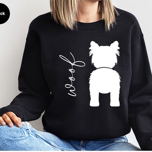 Camisetas con estampados de perros para dueños de perros, regalos para mamás perrunas, lindas camisetas de terrier para mamás perrunas, camiseta de cumpleaños de Westie Terrier, regalos para perros para ella imagen 10