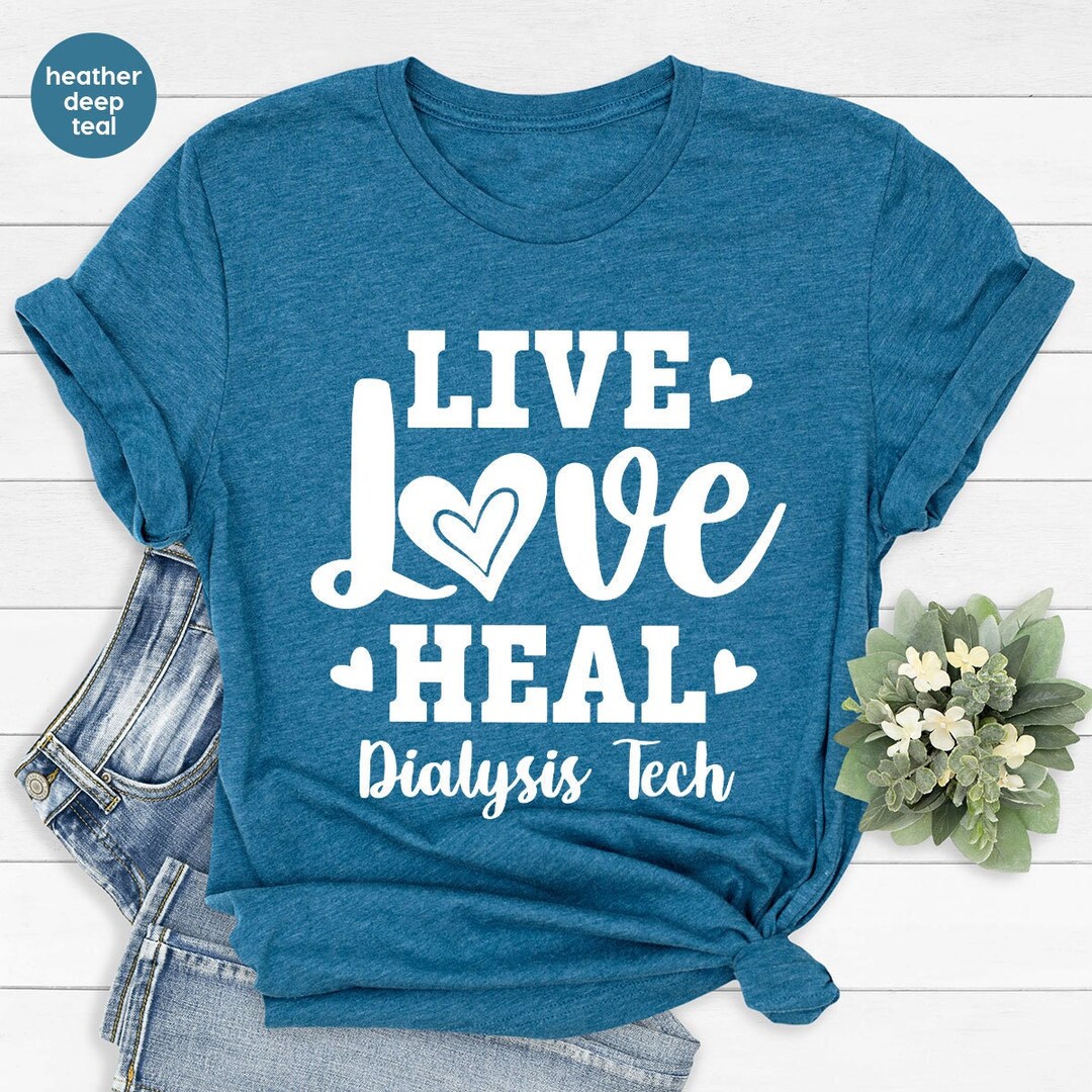Dialysis Tech Shirts, Nephrology Tech Tshirt, Dialysis Technician T