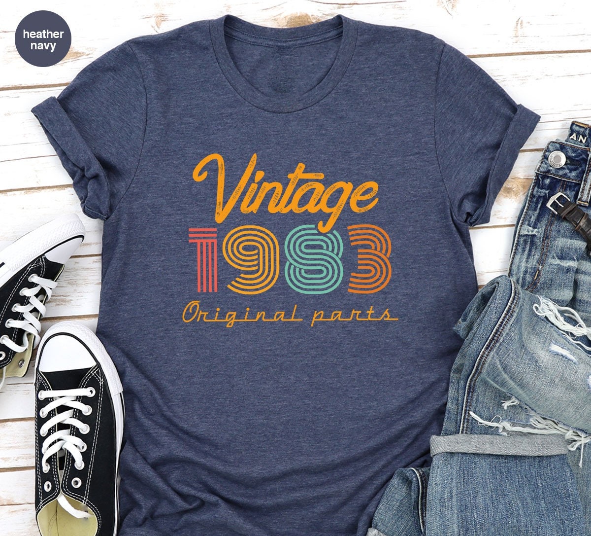 Discover 40th Birthday Shirt, Vintage Sweatshirt, Vintage 1983 Shirt, 40th Birthday T-Shirt