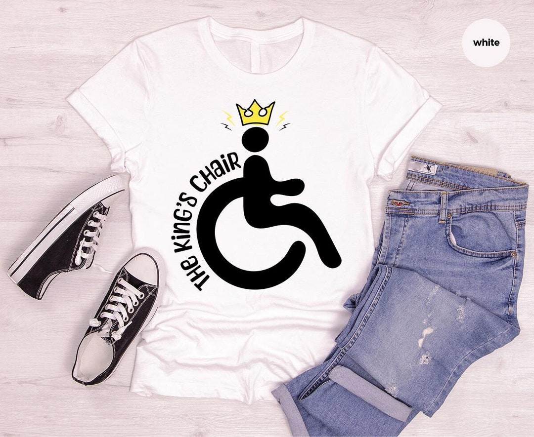 Funny Disability Shirt, Gifts for Disabled, Wheelchair Graphic Tees ...