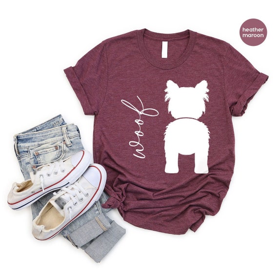 Dog Graphic Tees for Dog Owners, Gifts for Dog Mom, Cute Terrier Shirts for Dog Mom, Westie Terrier Dog Birthday Shirt, Dog Gifts for Her