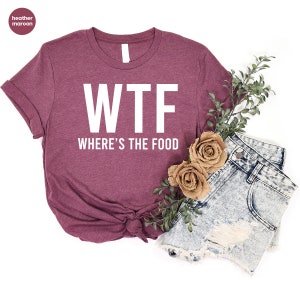 a women's t - shirt that says, wtf where's the
