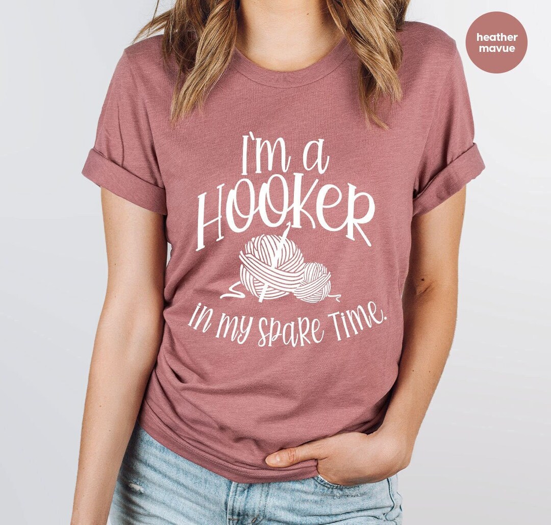 Cool Crocheting Grandma Funny Crochet T-Shirt
