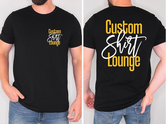 Custom Logo Design Shirt, Wholesale Business Logo T-Shirt, Bulk Personalized Shirt, Customized Company Logo Gifts, Brand Logo Vneck Tshirt