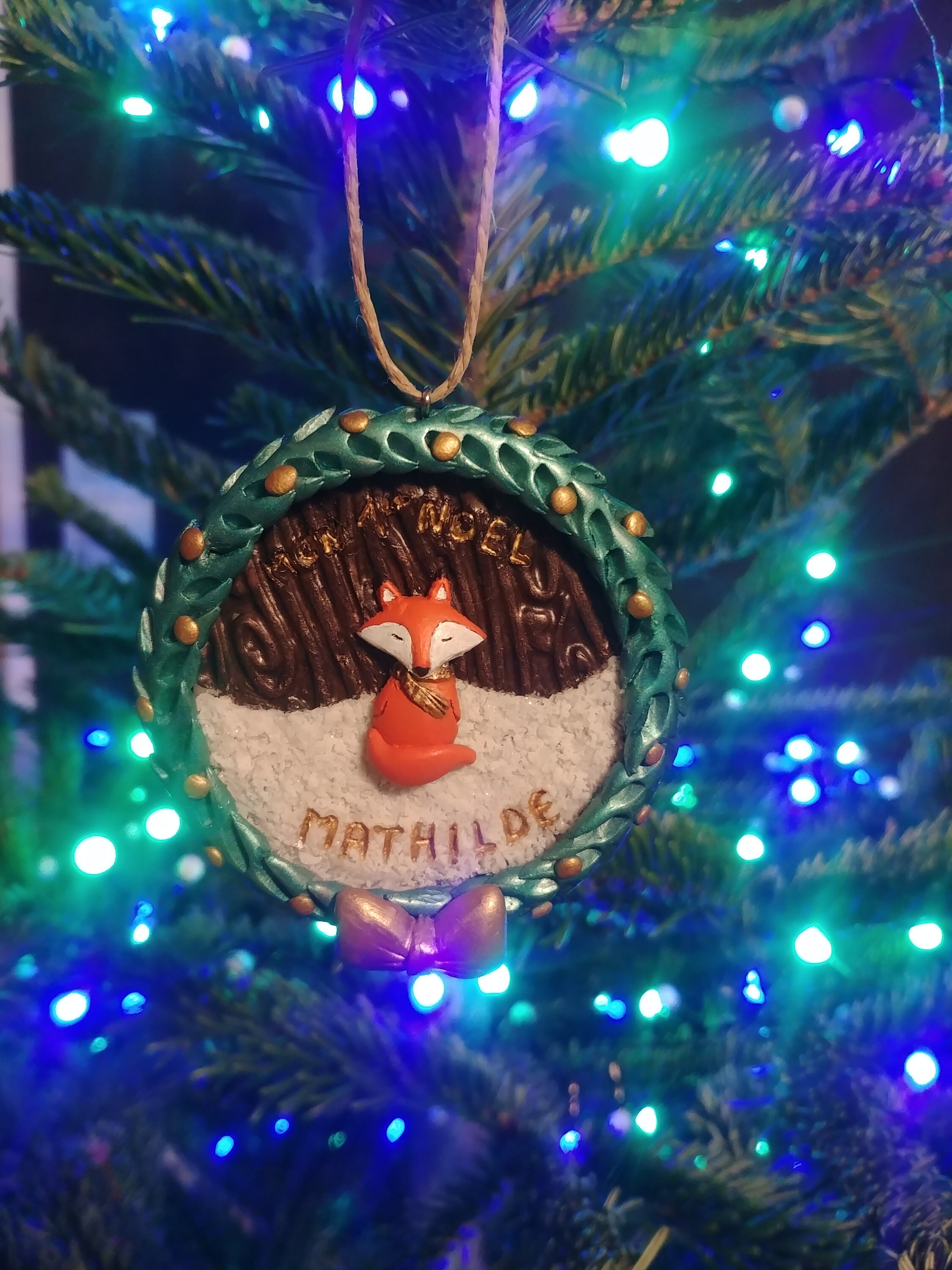 Décoration de Noël Personnalisée