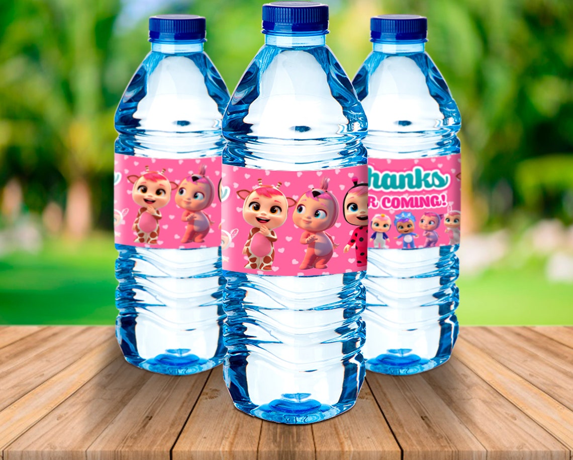 Cry babies Magic Tears Bottle Water label Included 3 Labels Etsy