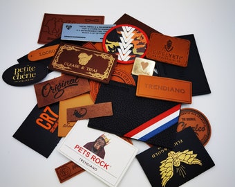 Custom leather hem tags, pu label for hat, leather patch custom, leather labels for handmade items, leather patches custom, pu leather