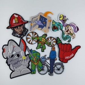 Custom Embroidered patch, Iron on embroidered patch, Custom Embroidery Patch for your clothing, custom patches