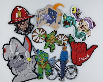 Custom Embroidered patch, Iron on embroidered patch, Custom Embroidery Patch for your clothing, custom patches