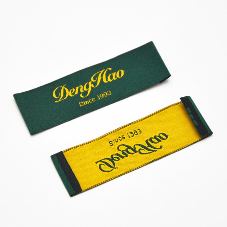 High Quality Custom Woven Label, Custom Clothing Flag, Custom Woven Size Label, Custom Fabric Labels, Personalized tags sew in fabric labels image 7