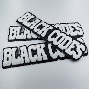Handmade custom chenille Letters, custom chenille patches, custom iron on towel embroidery patch, chenille logo patch