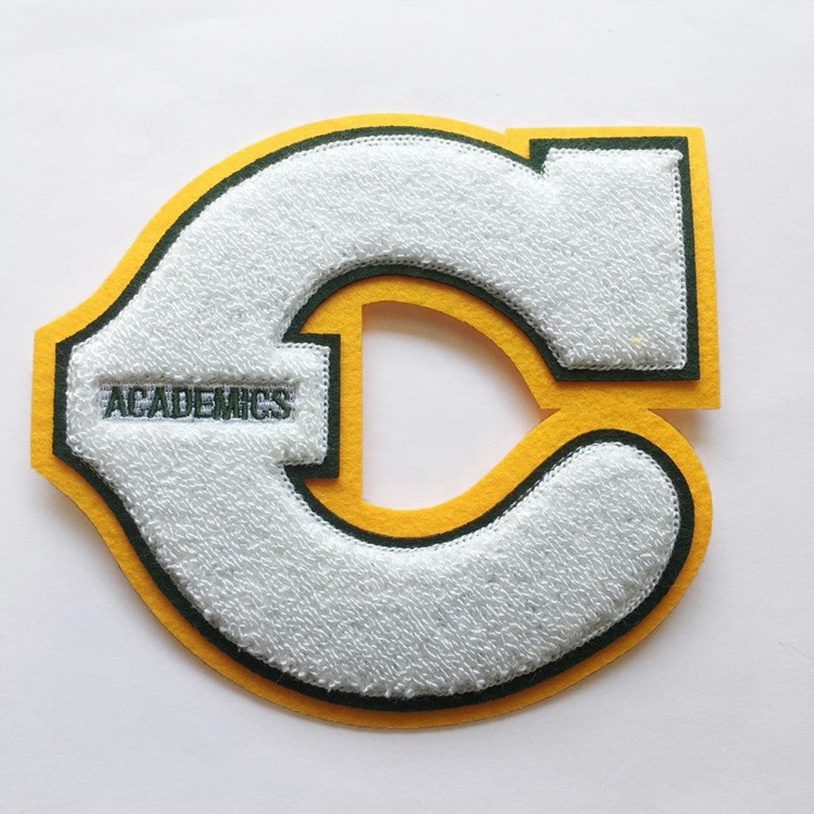 Chenille Varsity Letter Patches Custom Letterman Patches Etsy