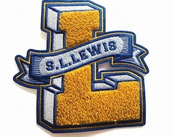 Custom chenille Varsity Letters, custom chenille patches, custom iron on towel embroidery patch, chenille logo patch, Varsity letter patch