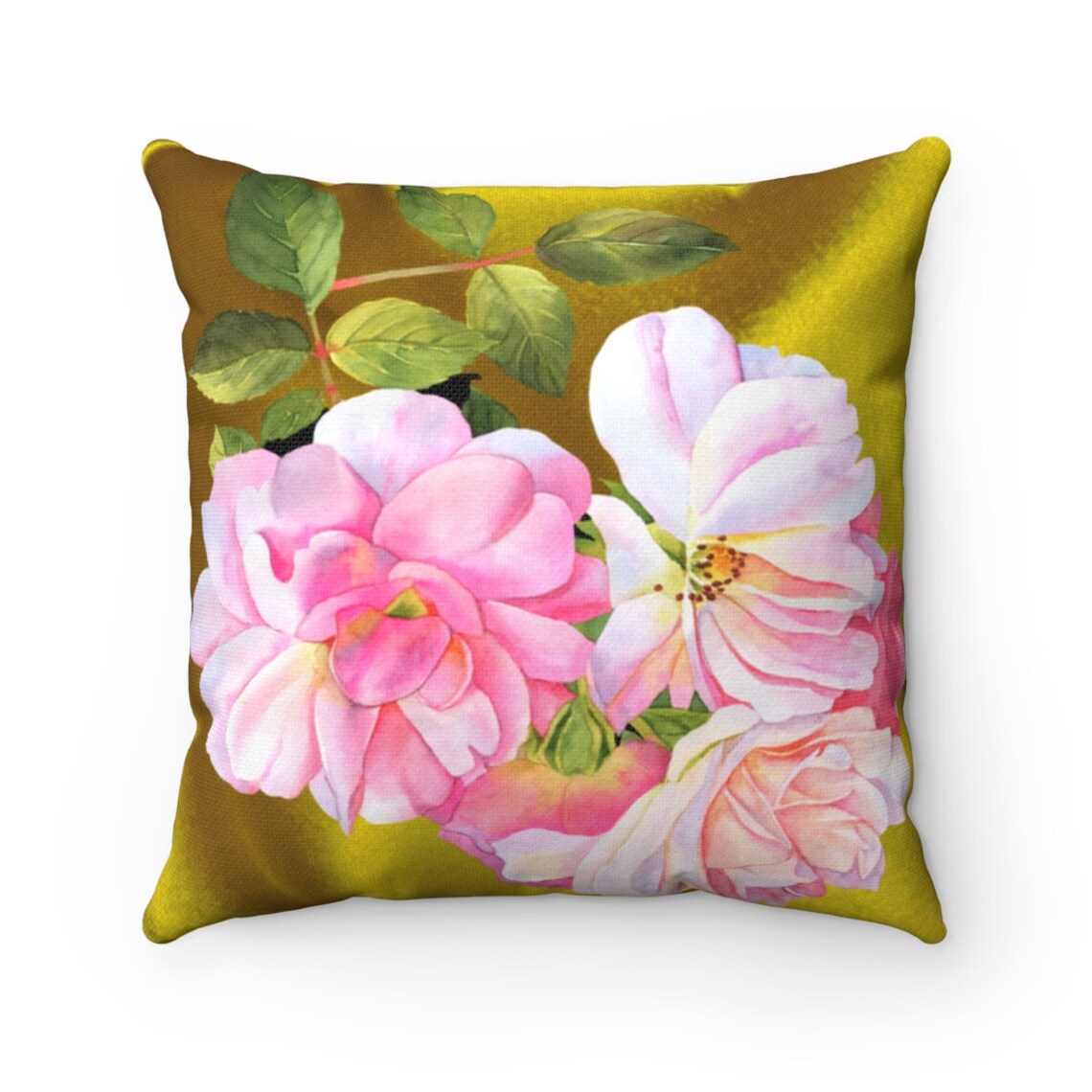 Spun Polyester Square Pillow Etsy