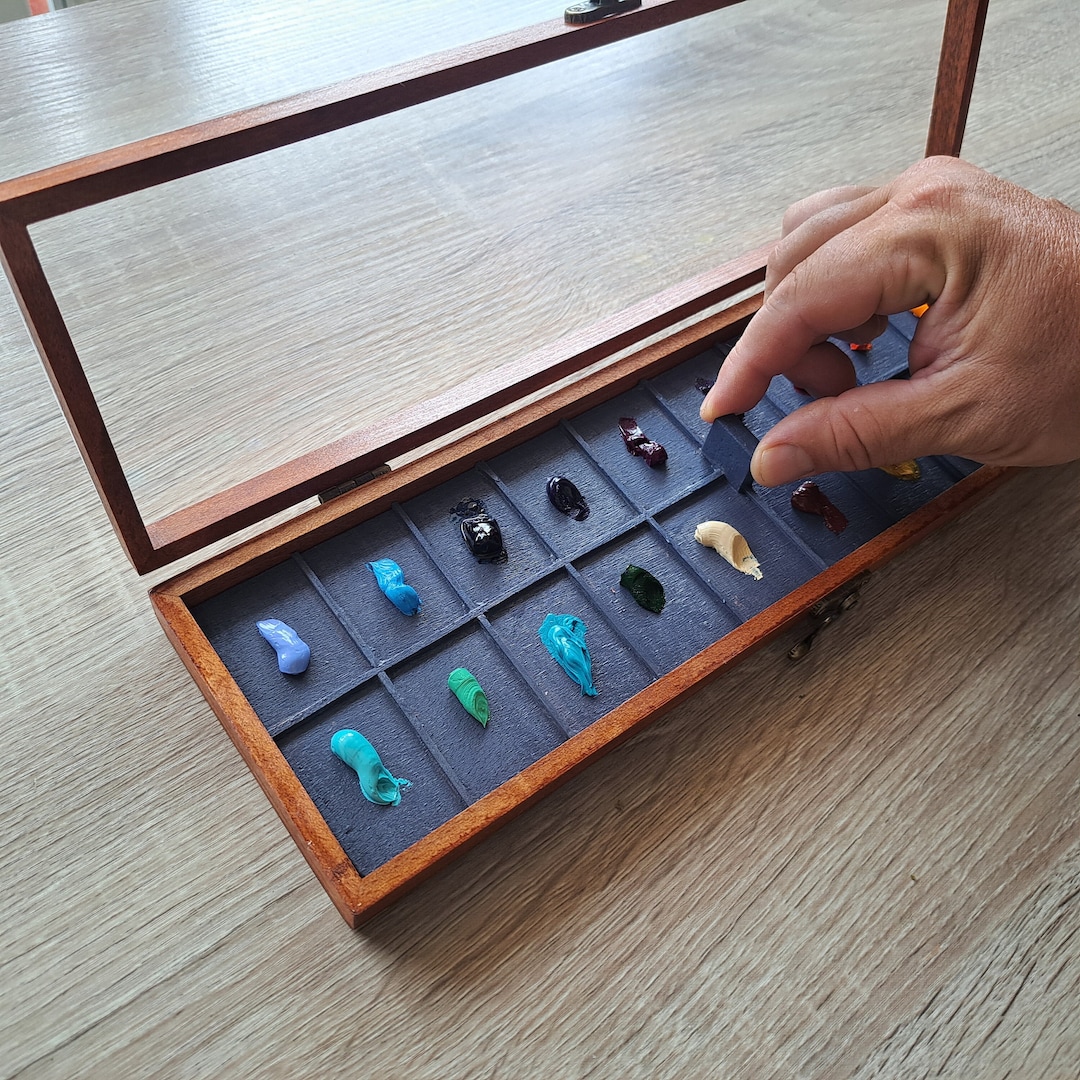Sta Wet Palette Case for Oil Paints With a Transparent Cover, Wet