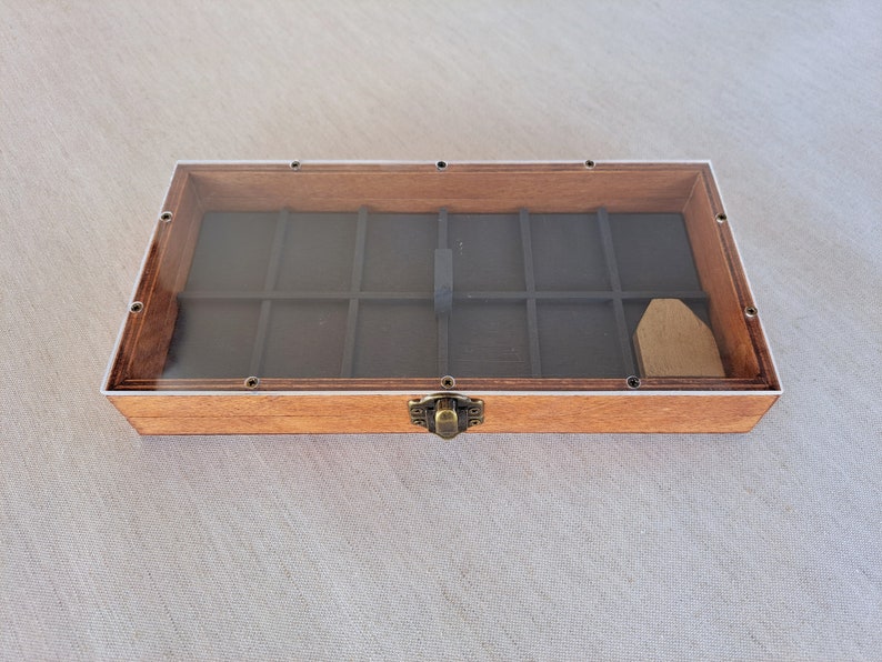 Mini Stawet Palette Case for Oil Paints With Transparent Cover, Oil Paint Palette, Box for Oil